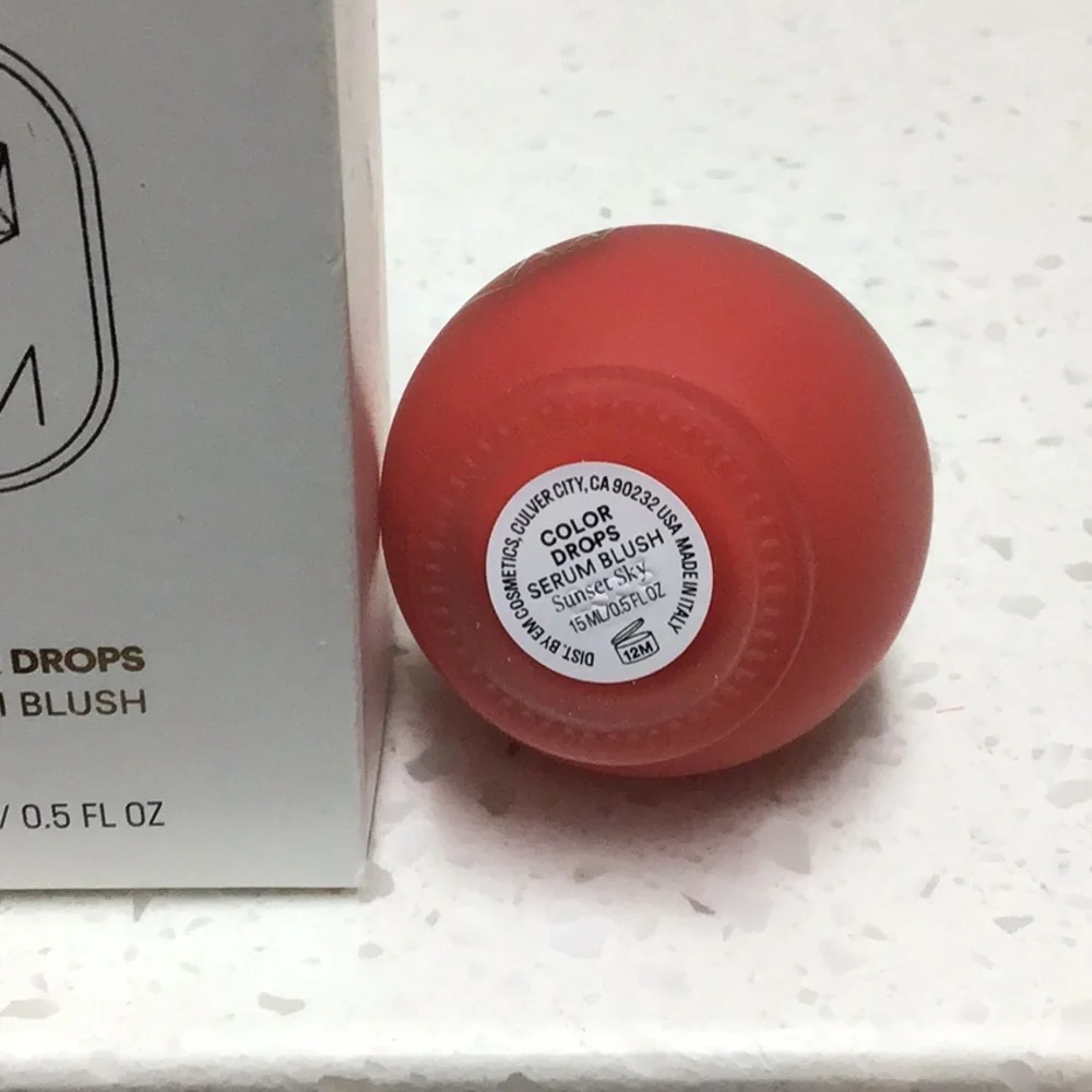 EM Cosmetics Color Drops Serum Blush Sunset Sky